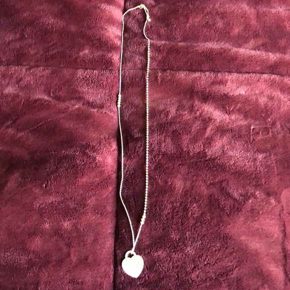 Long heart necklace Tiffany and co - Picture 2 of 2